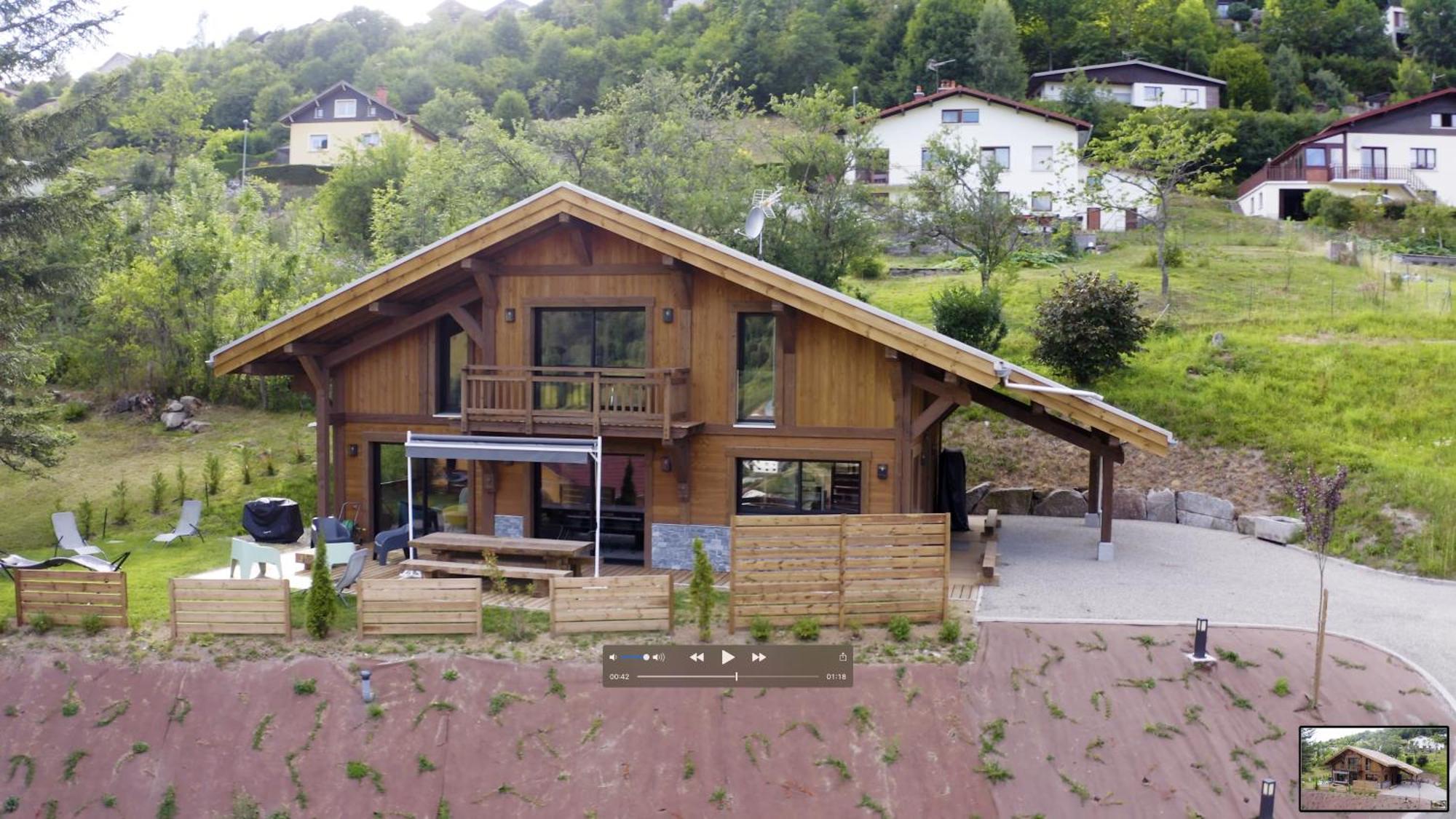 Le Chalet Margaux La Bresse Exterior foto